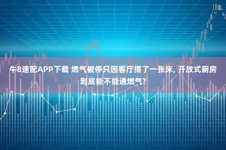 牛8速配APP下载 燃气被停只因客厅摆了一张床, 开放式厨房到底能不能通燃气?